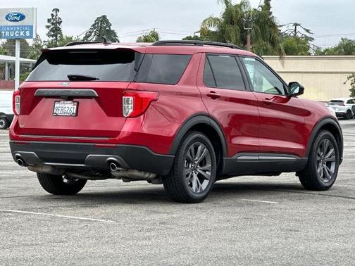 RAPID RED MET TINTED CC 2023 Ford Explorer XLT