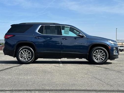 Blue 2023 Chevrolet Traverse LT CLOTH