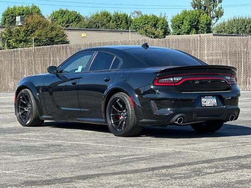 Pitch Black 2023 Dodge Charger SRT HELLCAT WIDEBODY