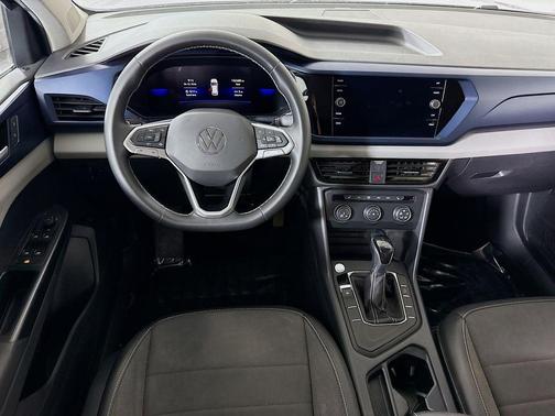 Blue Metallic 2022 Volkswagen Taos 1.5T SE