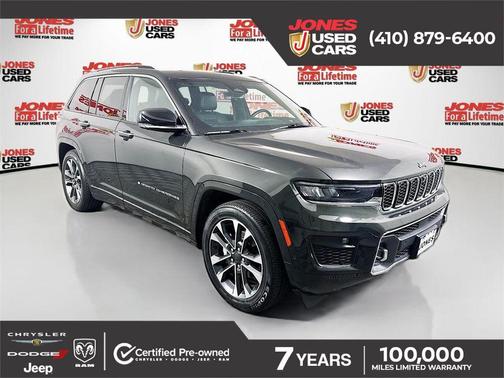 Rocky Mountain Pearlcoat 2023 Jeep Grand Cherokee Overland