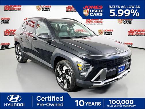 Abyss Black Pearl 2024 Hyundai KONA Limited