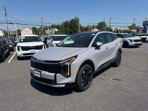 Wolf Gray 2026 Kia Sportage Hybrid SX-Prestige