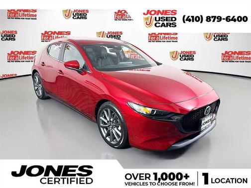 Soul Red Crystal Metallic 2022 Mazda Mazda3 FWD w/Select Package