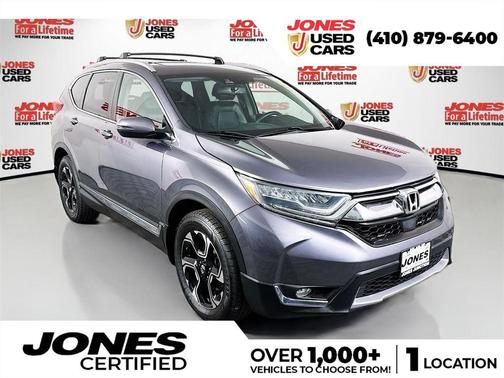 Gray 2018 Honda CR-V Touring