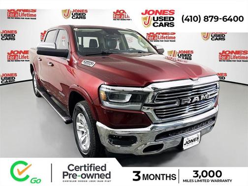 Delmonico Red Pearlcoat 2019 RAM 1500 Laramie