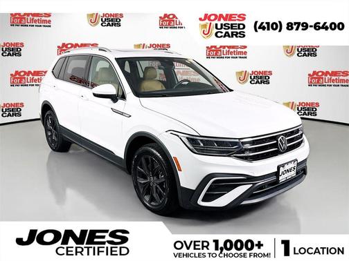 Pure White 2024 Volkswagen Tiguan 2.0T SE 4MOTION