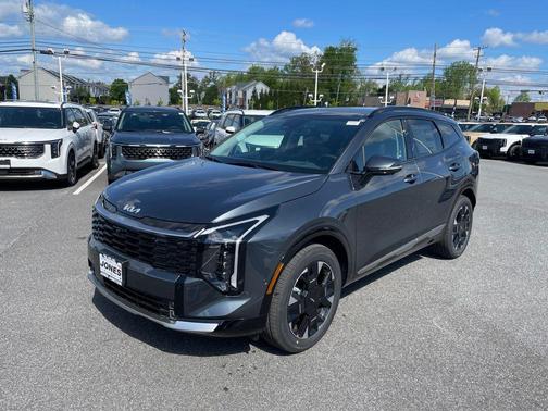 Gravity Gray 2026 Kia Sportage Hybrid SX-Prestige