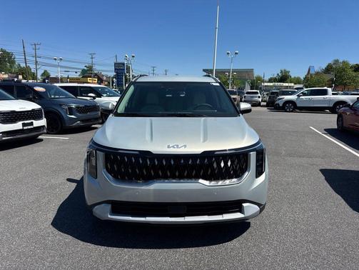 Ivory Silver 2026 Kia Carnival EX