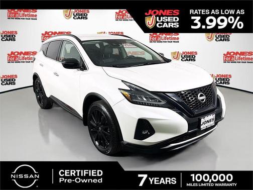 Pearl White Tricoat 2023 Nissan Murano SV Intelligent AWD