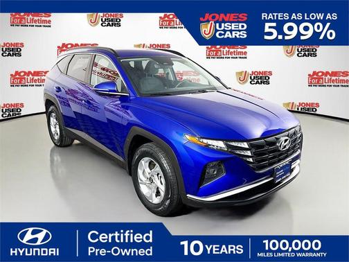 Intense Blue 2023 Hyundai TUCSON SEL