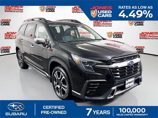 Crystal Black Silica 2023 Subaru Ascent Touring 7-Passenger