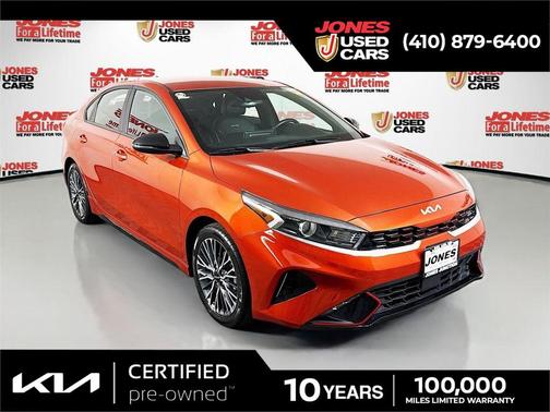 Fire Orange 2023 Kia Forte GT-Line