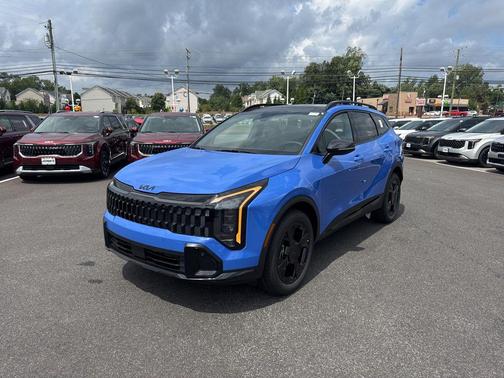 Nebular Blue 2026 Kia Sportage X-Line