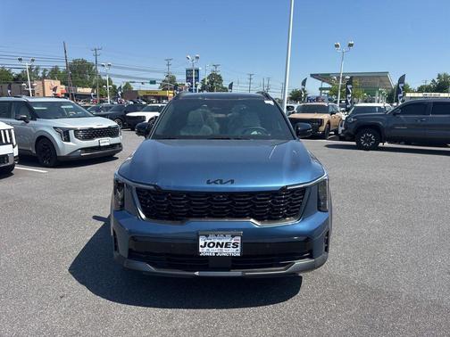 Mineral Blue 2026 Kia Sorento Hybrid SX Prestige