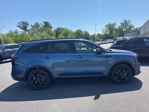 Mineral Blue 2026 Kia Sorento Hybrid SX Prestige