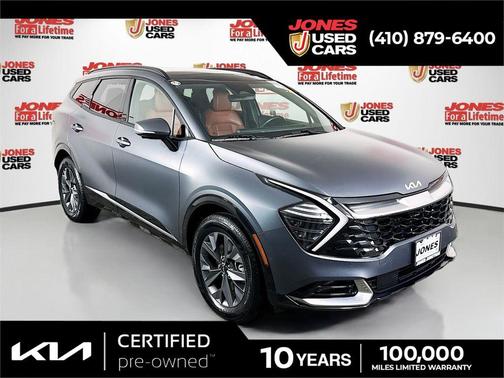 Shadow Matte Gray 2023 Kia Sportage Hybrid SX-Prestige