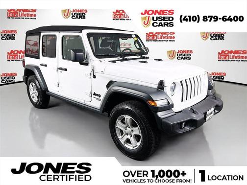 Bright White Clearcoat 2021 Jeep Wrangler Unlimited Sport