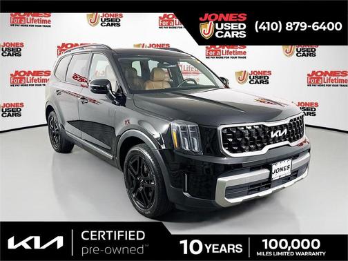 Ebony Black 2023 Kia Telluride EX X-Line