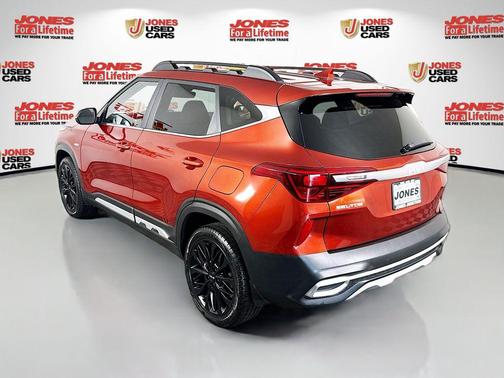 Red 2022 Kia Seltos Nightfall Edition