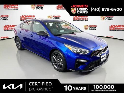 Deep Sea Blue 2021 Kia Forte GT-Line