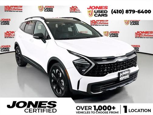 Glacial White Pearl 2024 Kia Sportage X-Line