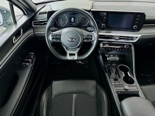 Glacial White Pearl 2021 Kia K5 GT-Line