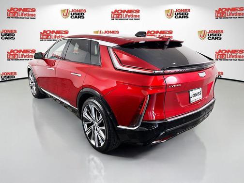 Radiant Red Tintcoat 2024 Cadillac LYRIQ Luxury