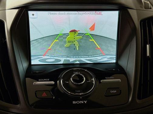 White Platinum Metallic Tri-Coat 2017 Ford Escape Titanium