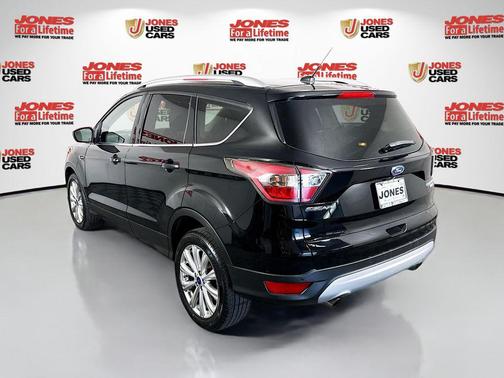 White Platinum Metallic Tri-Coat 2017 Ford Escape Titanium