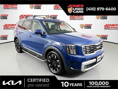 Midnight Lake Blue 2024 Kia Telluride SX Prestige