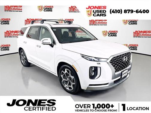 Hyper White 2021 Hyundai PALISADE Calligraphy