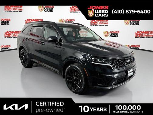 Ebony Black 2023 Kia Sorento SX