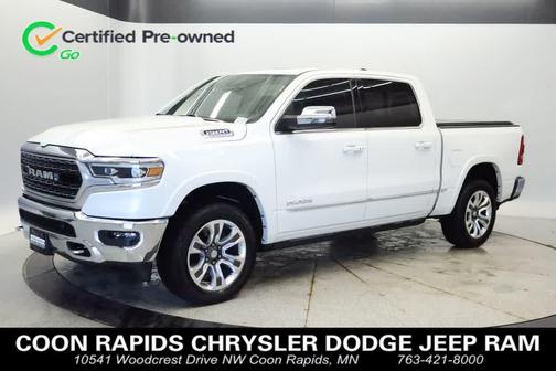 Ivory White Tri-Coat Pearlcoat 2023 RAM 1500 Limited