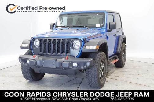 Hydro Blue Pearlcoat 2021 Jeep Wrangler Rubicon