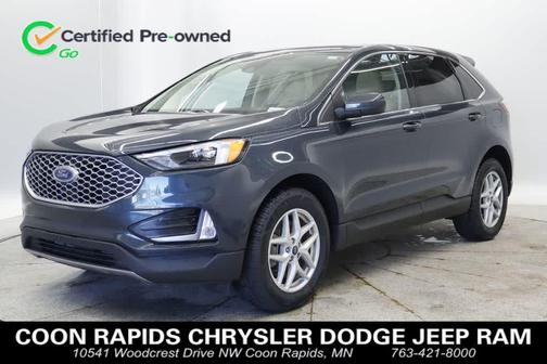 Stone Blue Metallic 2023 Ford Edge SEL