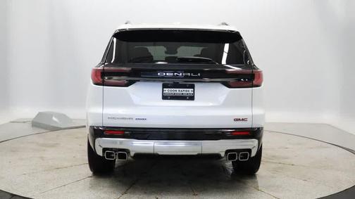 White Frost Tricoat 2025 GMC Acadia Denali