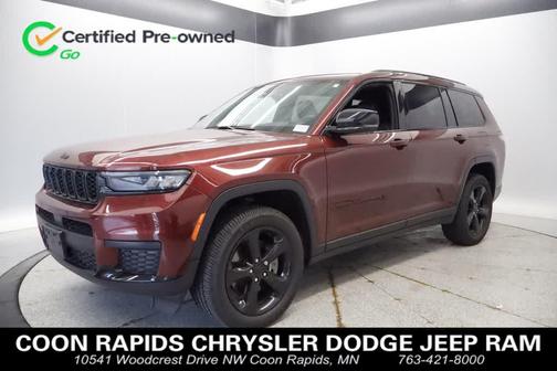 Velvet Red Pearlcoat 2021 Jeep Grand Cherokee L Altitude