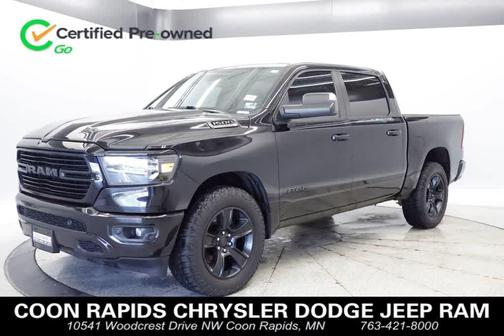 Diamond Black Crystal Pearlcoat 2020 RAM 1500 Big Horn/Lone Star