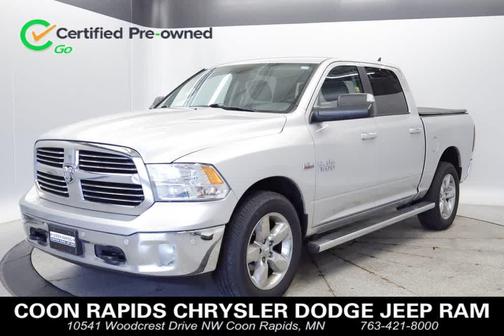 Bright Silver Metallic Clearcoat 2016 RAM 1500 Big Horn
