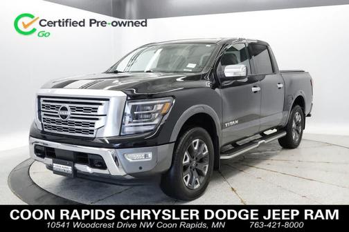 Super Black 2024 Nissan Titan Platinum Reserve