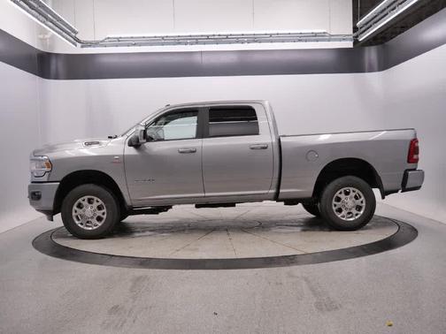 Billet Silver Metallic Clearcoat 2024 RAM 2500 Laramie Crew Cab 4x4 6'4' Box