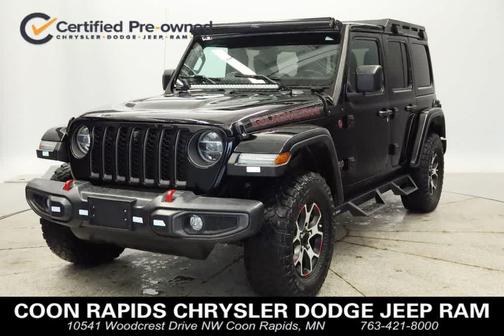 Black Clearcoat 2021 Jeep Wrangler Unlimited Rubicon