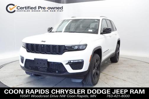 Bright White Clearcoat 2023 Jeep Grand Cherokee Limited