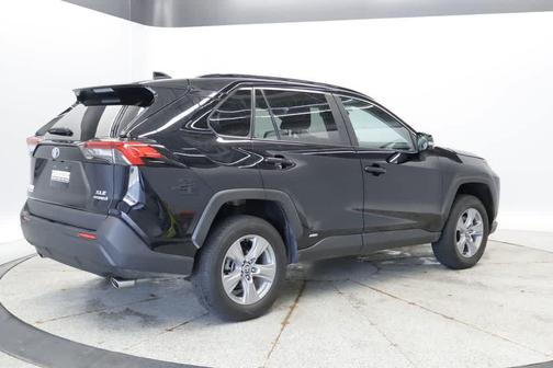 Midnight Black Metallic 2023 Toyota RAV4 Hybrid XLE