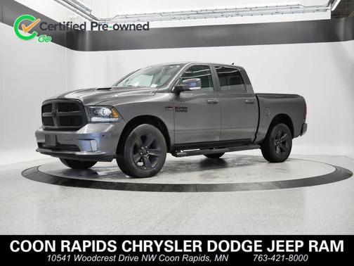 2018 RAM 1500 Night Crew Cab 4x4 5'7' Box