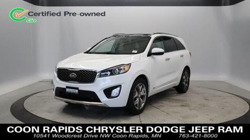 Snow White Pearl 2018 Kia Sorento SX
