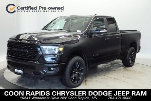 Diamond Black Crystal Pearlcoat 2022 RAM 1500 Big Horn/Lone Star