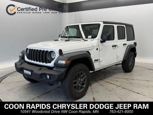 Bright White Clearcoat 2026 Jeep Wrangler Sport S