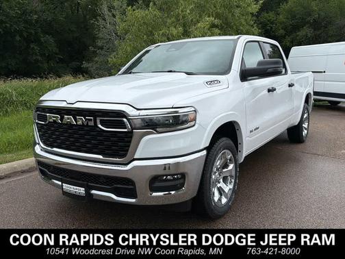 Bright White Clearcoat 2026 RAM 1500 Big Horn/Lone Star